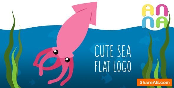Videohive Cute Sea Flat Logo