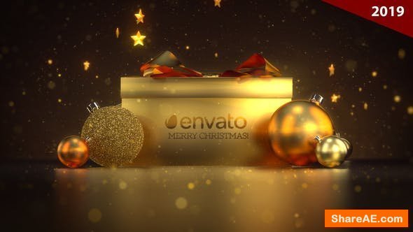 Videohive Christmas / Gift Logo Ident (2018)