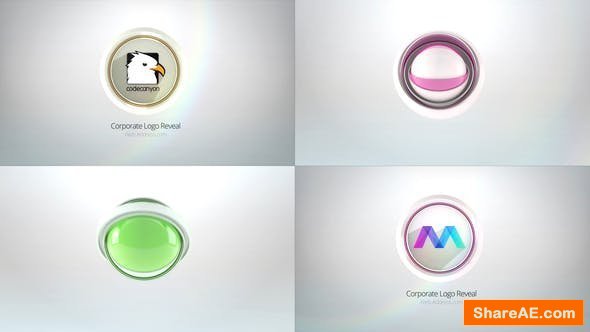Videohive Clean Business Logo Reveals