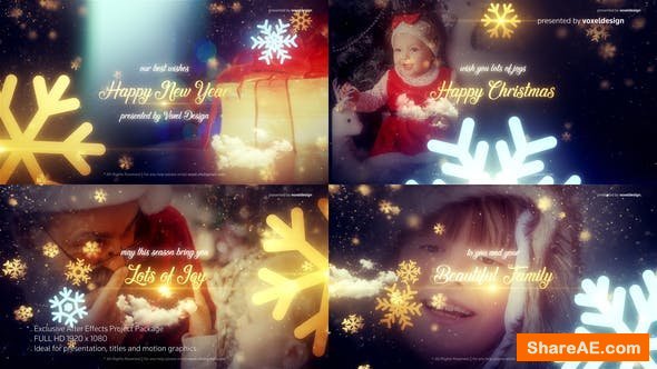 Videohive Christmas Wishes 25300844