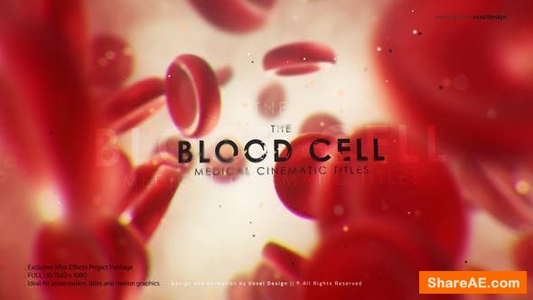 Videohive Red Blood Medical Opener