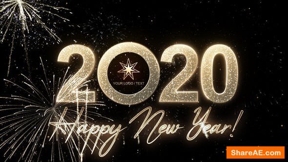 Videohive Modern New Year Countdown Clock 2020