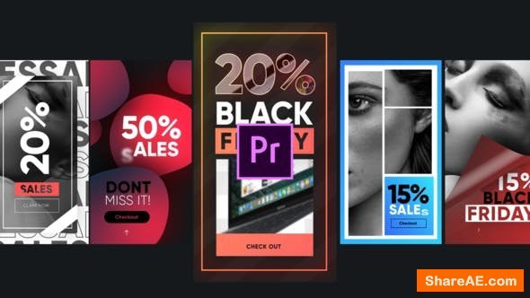 Videohive Sales Instagram Stories-MOGRTs - Premiere Pro