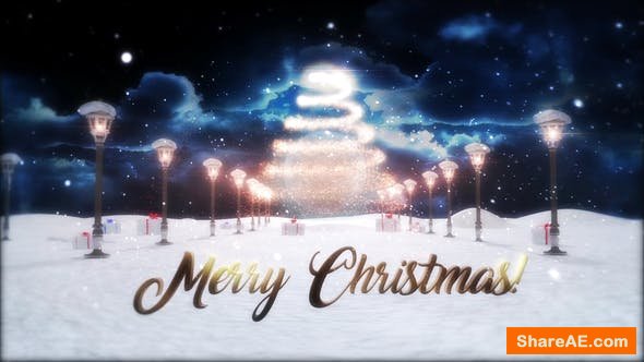 Videohive Merry Christmas Logo Reveal 25269473 