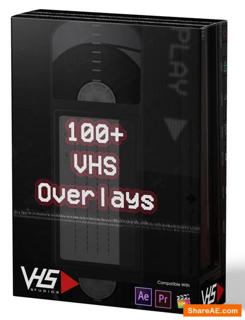VHS 100 + Overlays Package - VHS Studio