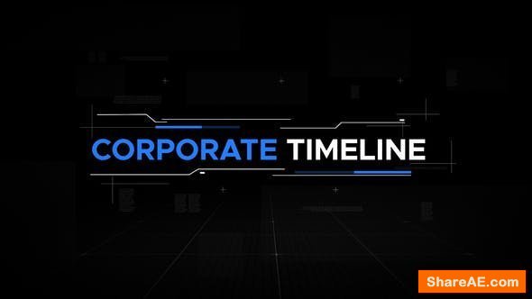 Videohive Corporate Timeline Cinematic Slideshow