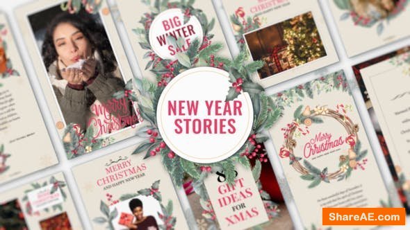 Videohive New Year Stories
