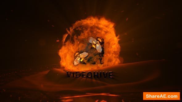 Videohive Fire Orb