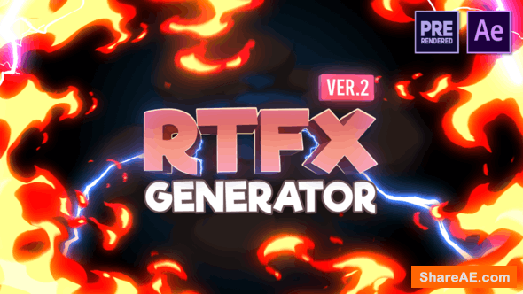 Videohive RTFX Generator + 1000 FX pack