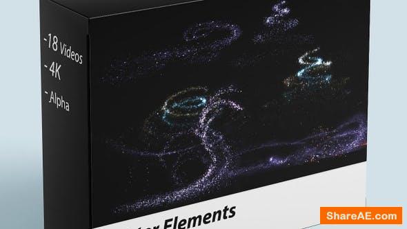 Videohive Magic Particles - Motion Graphics