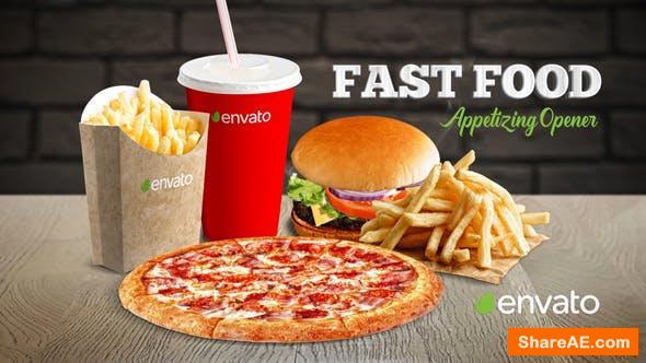 Videohive Fast Food Appetizing Opener