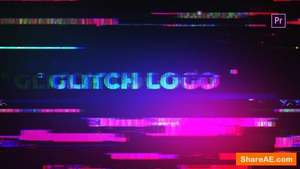 Videohive Glitch Logo Mogrt - Premiere Pro