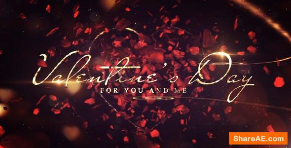 Videohive Valentines Day Love Message