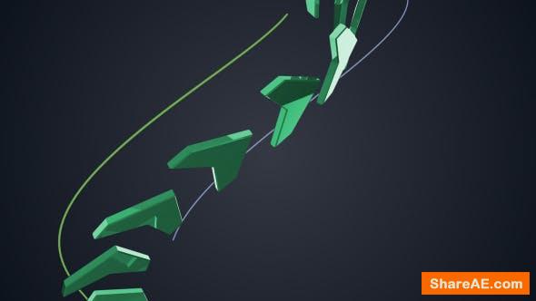 Videohive Dynamic 3D Arrow Logo Reveal