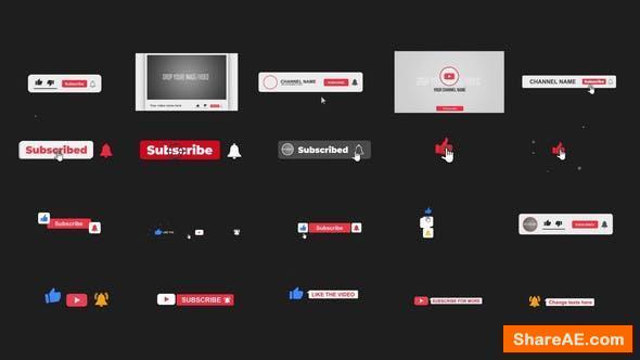 Videohive Youtube Subscriber Pack