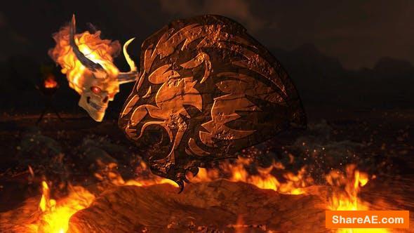 Videohive Hell Fire Logo