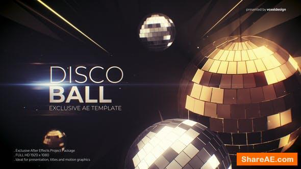 Videohive Disco Ball Opener