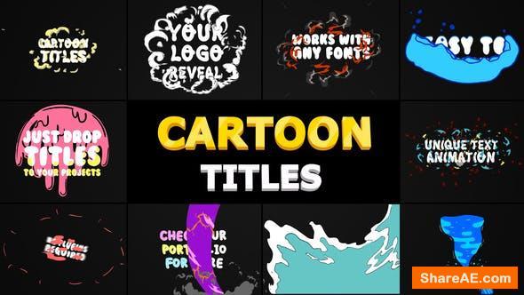 Videohive Cartoon Titles Pack | After Effects