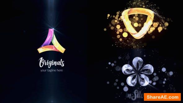 Videohive Glossy|Silver|Gold Logo Reveal