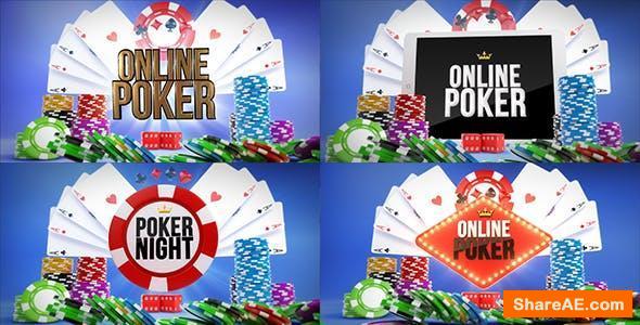 Videohive Online Gambling Logo Reveals