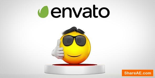 Videohive Jumping Emoji Logo Reveal