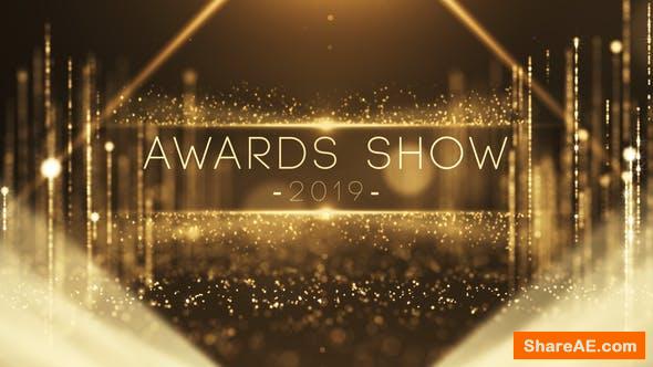 Videohive Gold Particles Awards Show