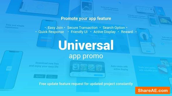 Videohive Universal App Promo 60 fps
