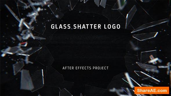 Videohive Glass Shatter Logo