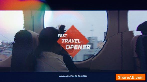 Videohive Fast Travel Opener