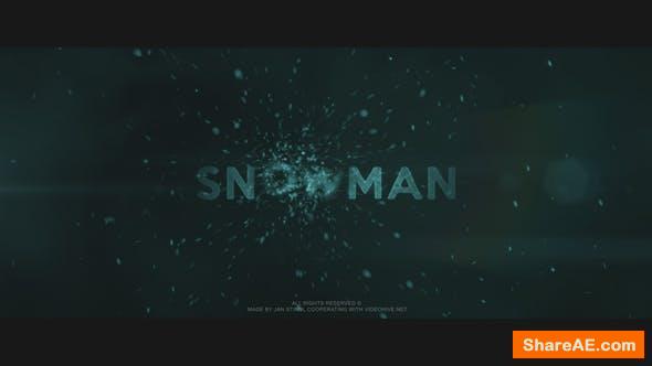 Videohive Snowman