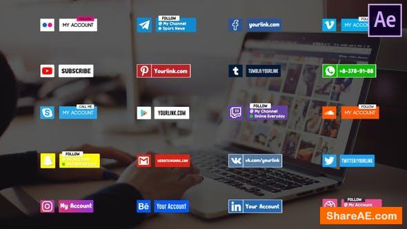 Videohive Social Media Collection | After Effects
