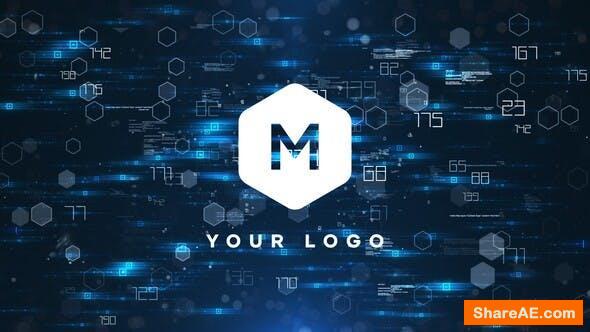 Videohive Tech Logo Reveal 25975900