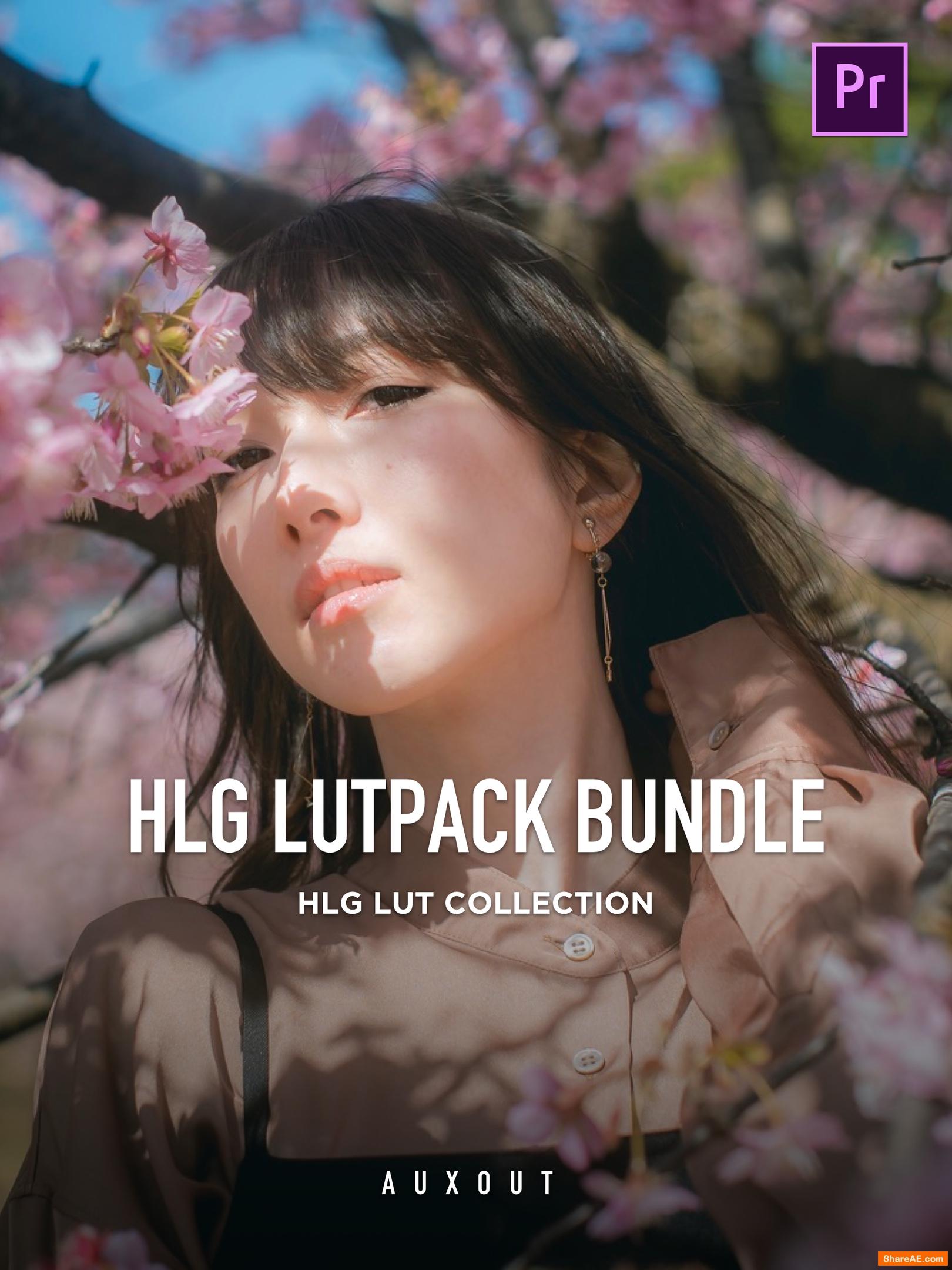HLG Cinematic Lutpack Bundle for SONY AUXOUT