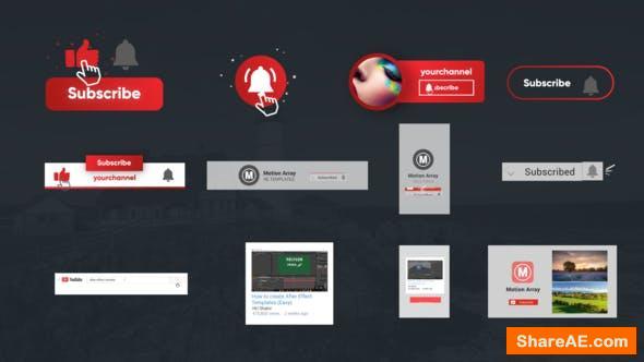 Videohive Youtube Subscribe Toolkit