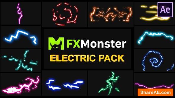 Videohive Electricity Elements | After Effects