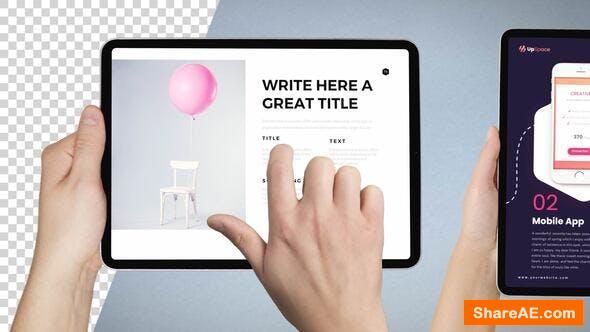 Videohive Tablet PRO Mockup Template