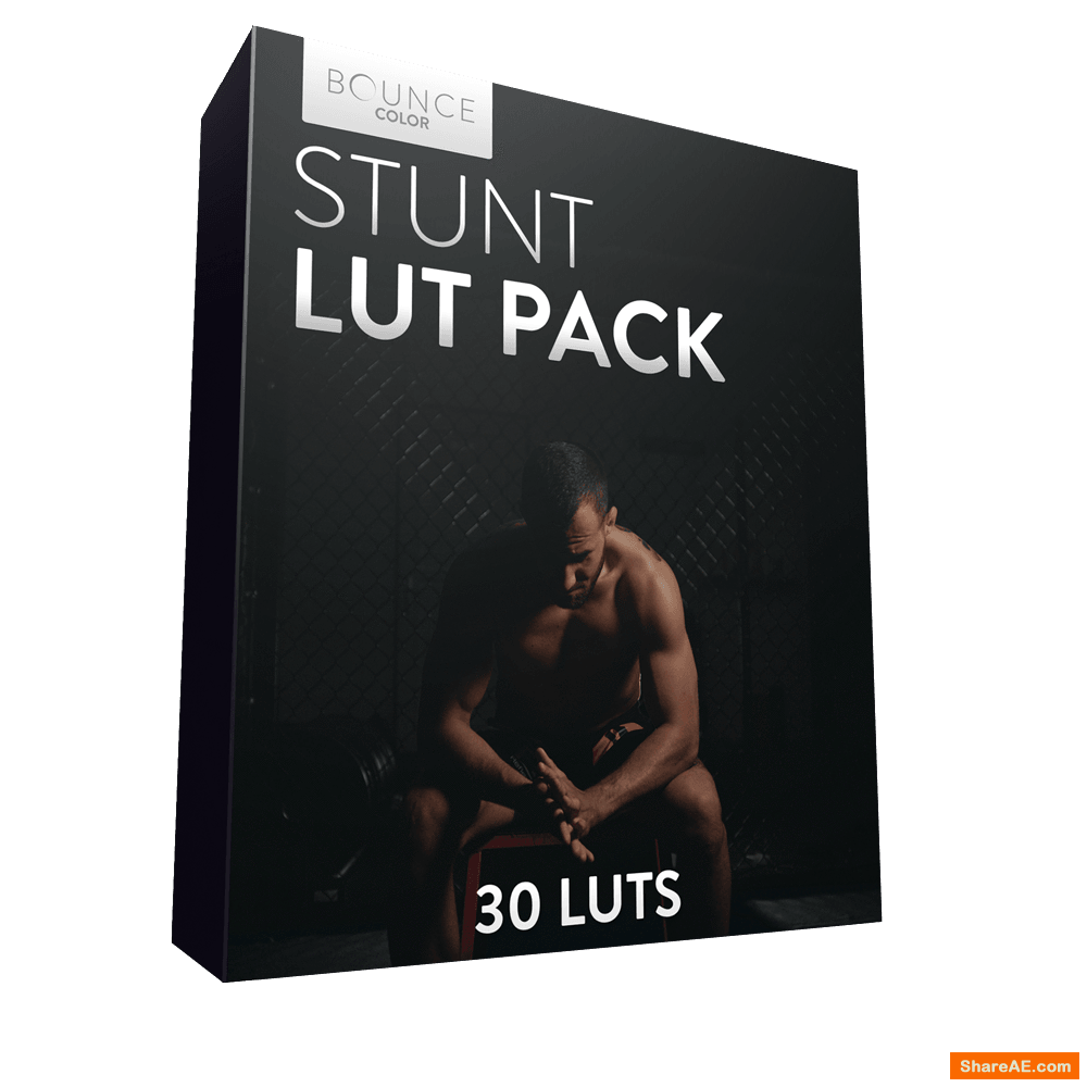 Stunt Camera Crew LUT PACK - Bounce Color