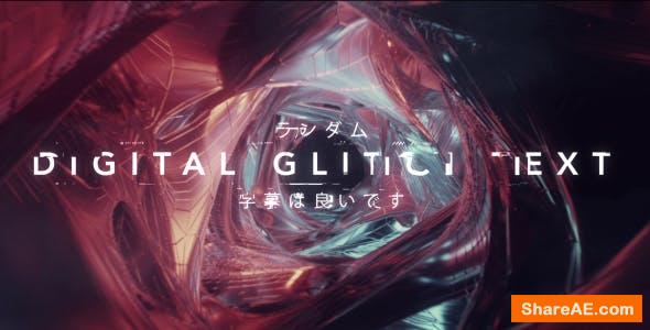 Wave Glitch Text Maker Download Fast Videohive 22191043 After Effects