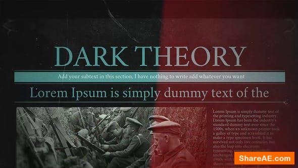 Videohive Dark Theory