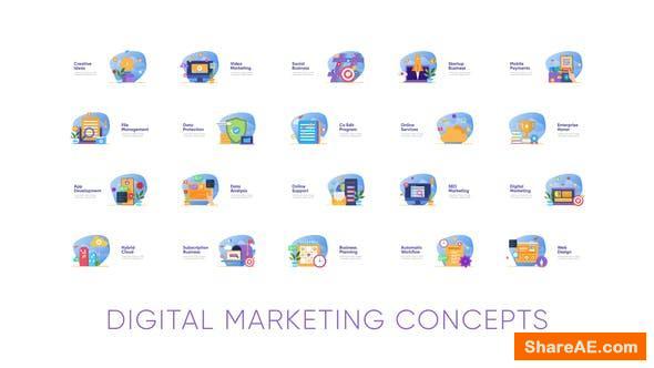 Videohive Digital Marketing Concepts