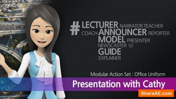 Videohive Presentation With Cathy: Office Uniform [Last Update]