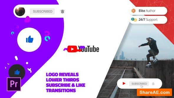 Videohive Modern Youtube Channel | For Premiere Pro