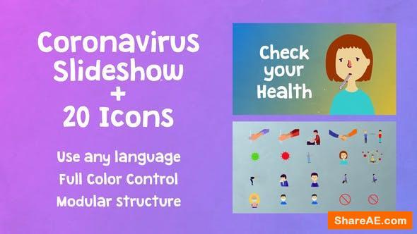 Videohive Coronavirus Slideshow | After Effects
