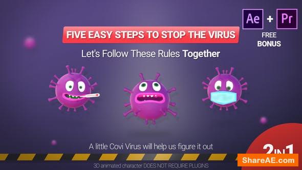 Videohive Corona Virus (Five Simple Rules)