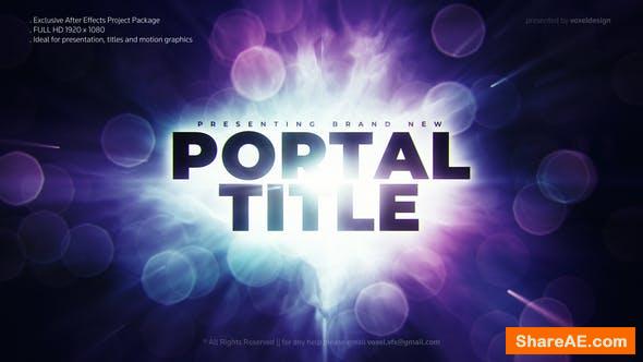 Videohive Portal Cinematic Trailer