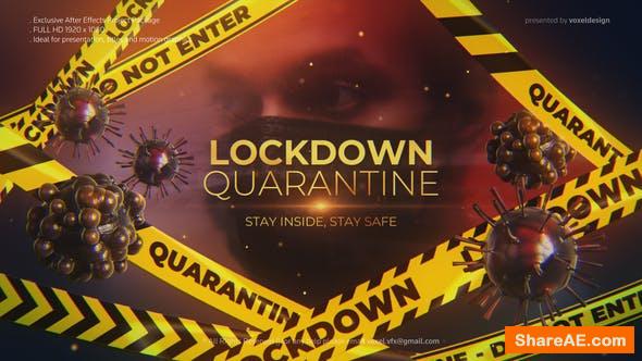 Videohive Lockdown Quarantine Cinematic Title