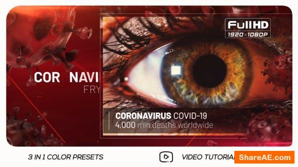 Videohive COVID-19 Coronavirus Tehnology Slideshow