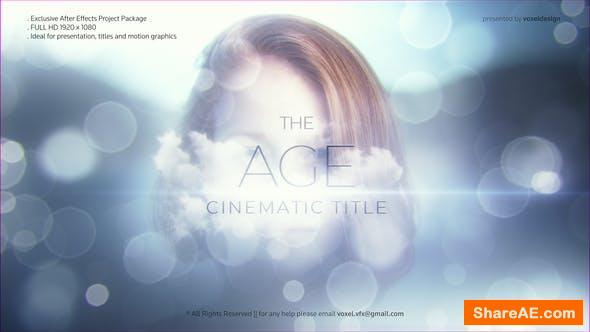 Videohive The Age Cinematic Title