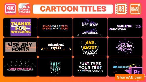 Videohive Cartoon Titles | Premiere Pro