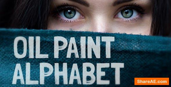 Videohive Oil Painting Alphabet